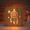 Creative night light for bed, LED lights, 3D, Birthday gift