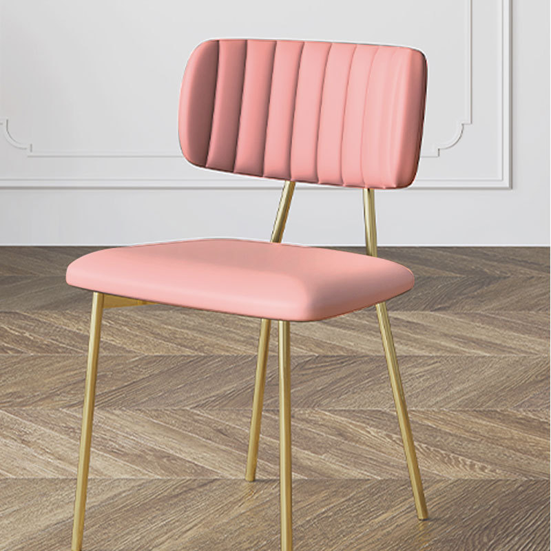 北欧简约布艺靠背椅网红ins卧室洽谈休闲椅现代简约客厅简易餐椅|ms