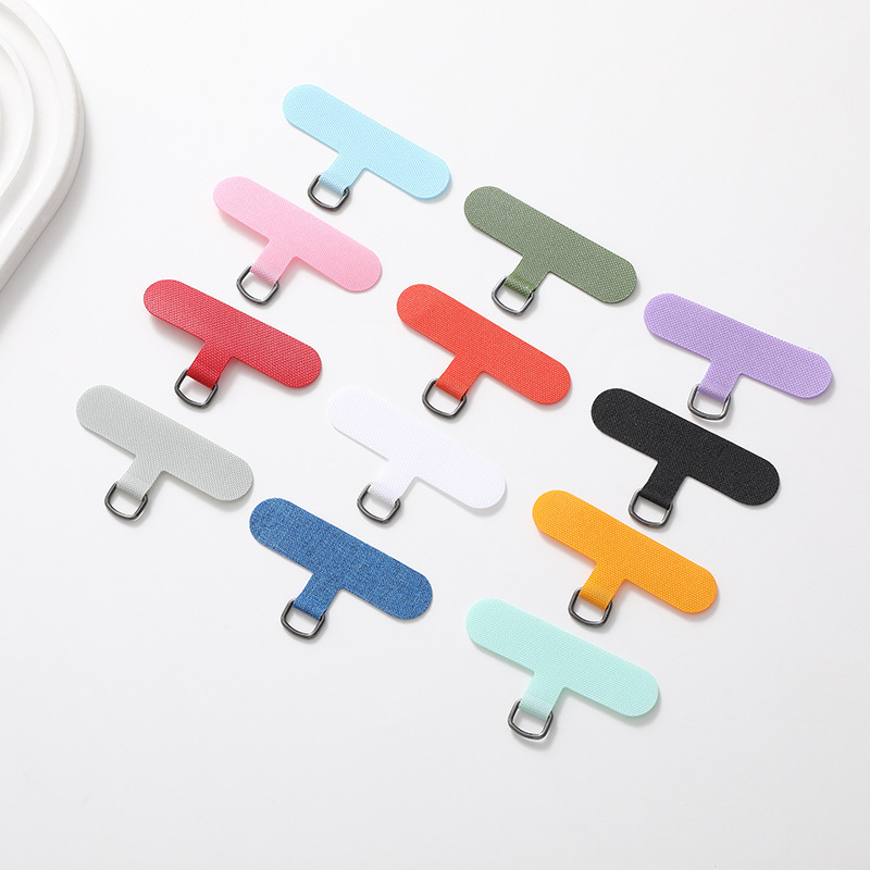 Hot Sale Color Cured Cloth Phone Case T Clip Back Sticker Universal No Deformation Universal Phone Lanyard Gasket D Buckle