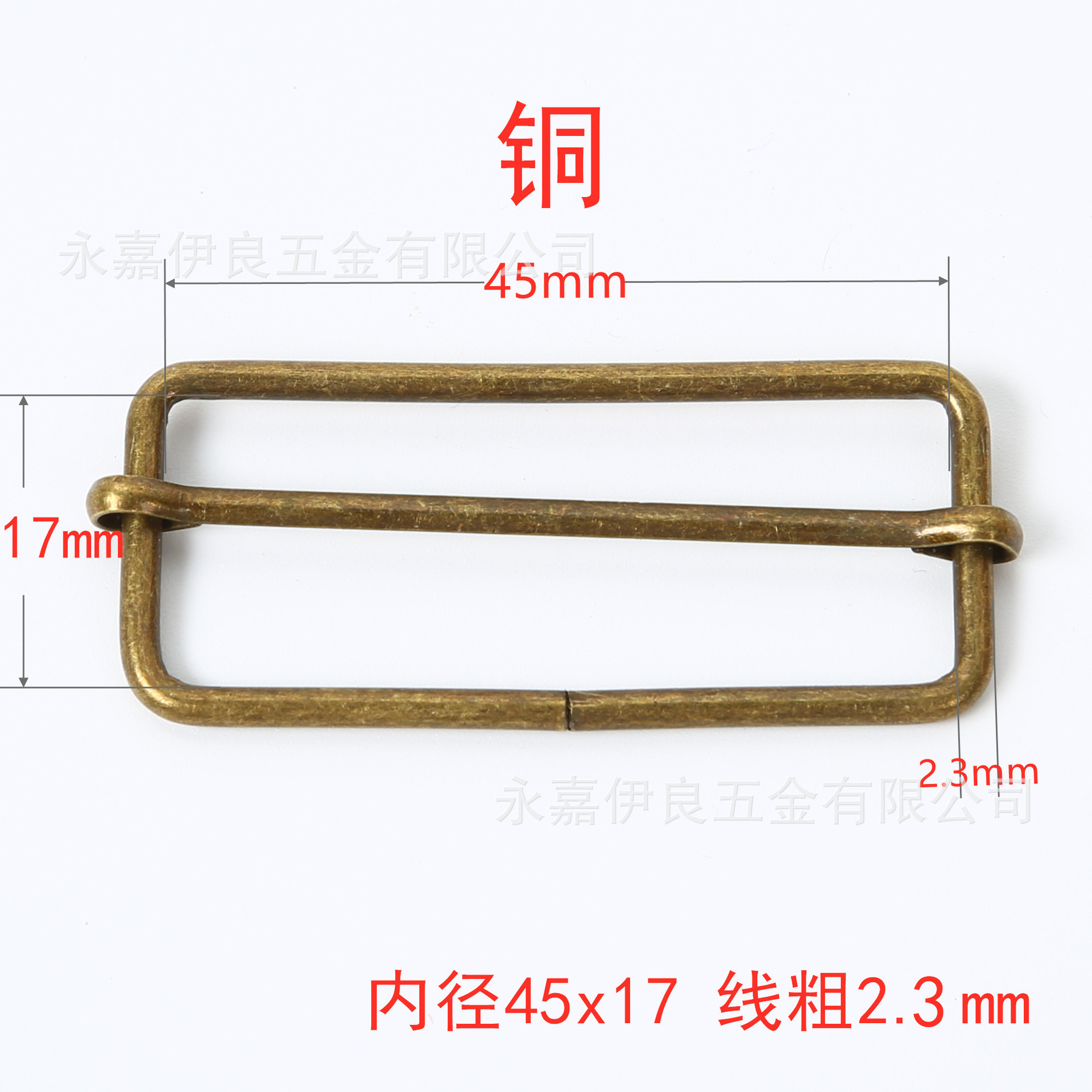 Venta directa de fábrica de hebillas metálicas en forma de D en stock, hebillas ajustables de acero inoxidable, nuevas hebillas de tracción, hebillas de tres niveles de cobre, hebillas de alambre de hierro. image 66