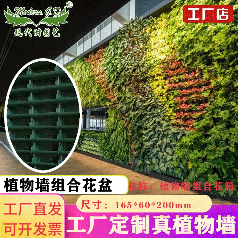 Трансграничный экспорт/домашний цветочный горшок для комнатных растений/зеленая стена для растений цена контейнера/зеленая стена для растений производитель цветочных коробок