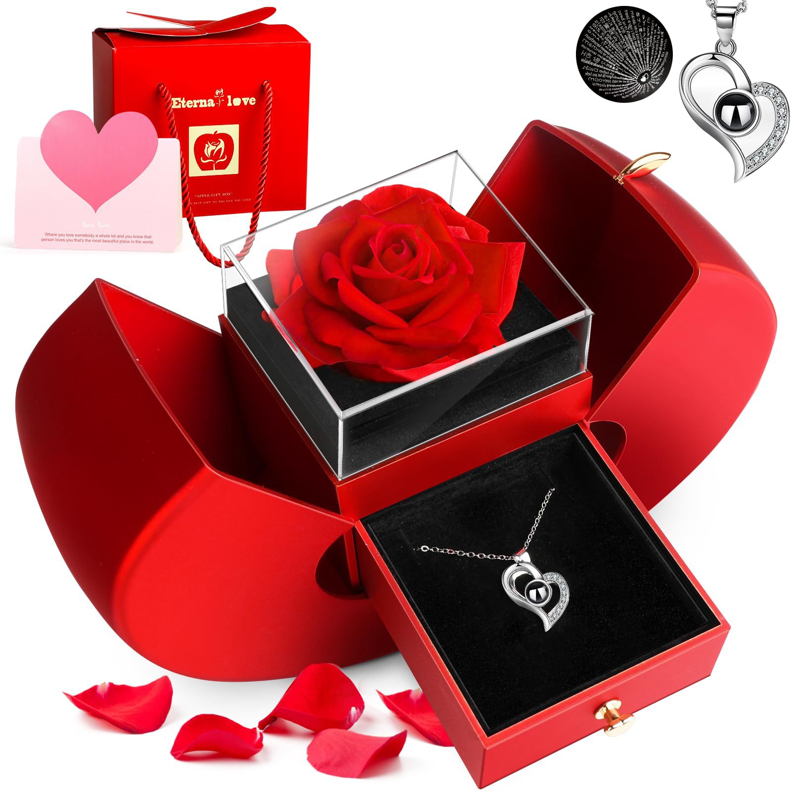 Apple, platinum gift box