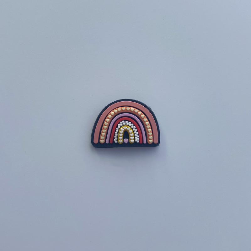 Amazon transfronteriza zapatos flor paz amor PVC de dibujos animados de goma suave agujero zapatos accesorios zapatos decoraciones accesorios en stock