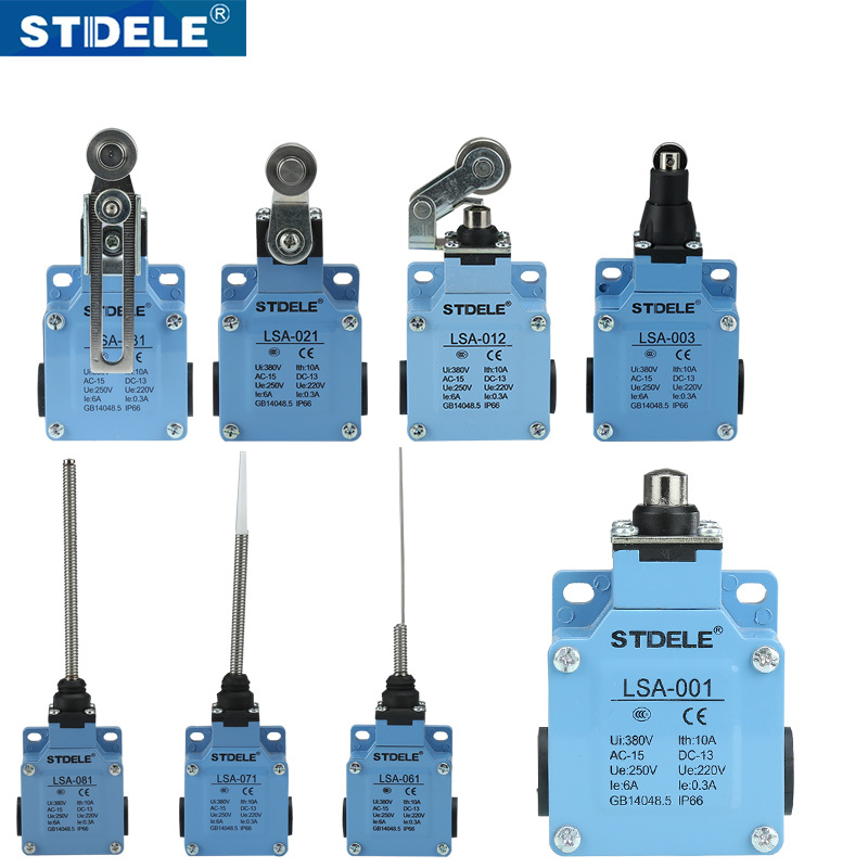 施泰德STDELE行程开关LSA-012 001 003 021 071 081限位CSA银触点