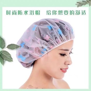 Dry Hair Cap Dust Cap Factory Direct Sales Casual Design Waterproof Shower Cap Pe Shampoo Hair Care Shower Cap Wholesale