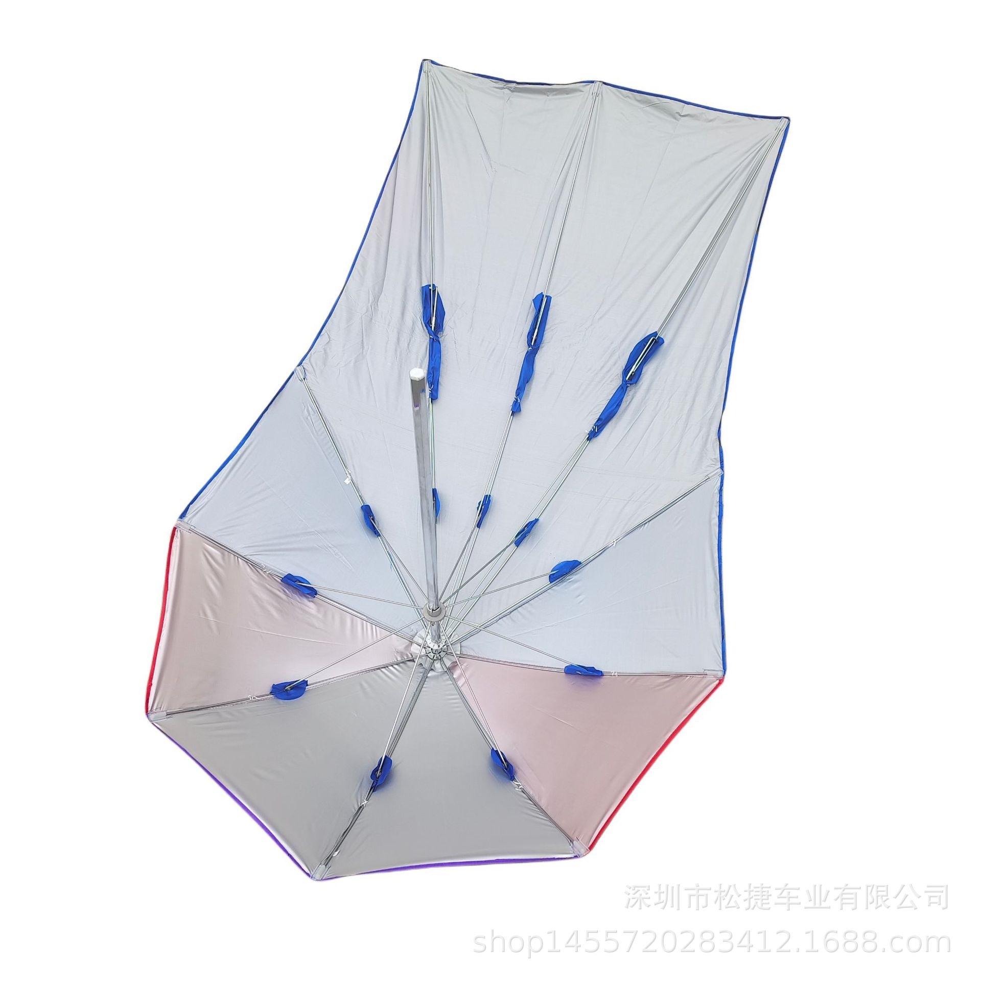 2.11m Motorcycle Electric Vehicle Round Tube Square Tube Umbrella Electric Vehicle Umbrella Motorcycle Umbrella Double Layer