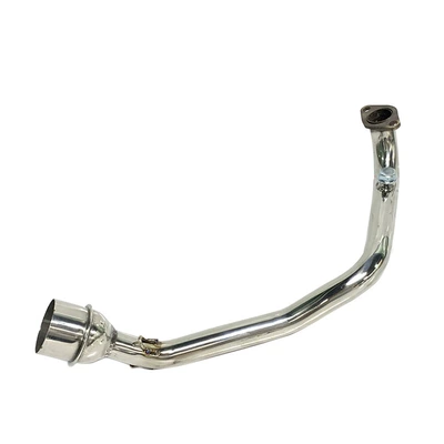 Benling stainless steel front elbow 51mm motorcycle modified exhaust GY6125 front section GY6 125 GY6150 (Exhaust pipe) - a-stainless-steel-front-section