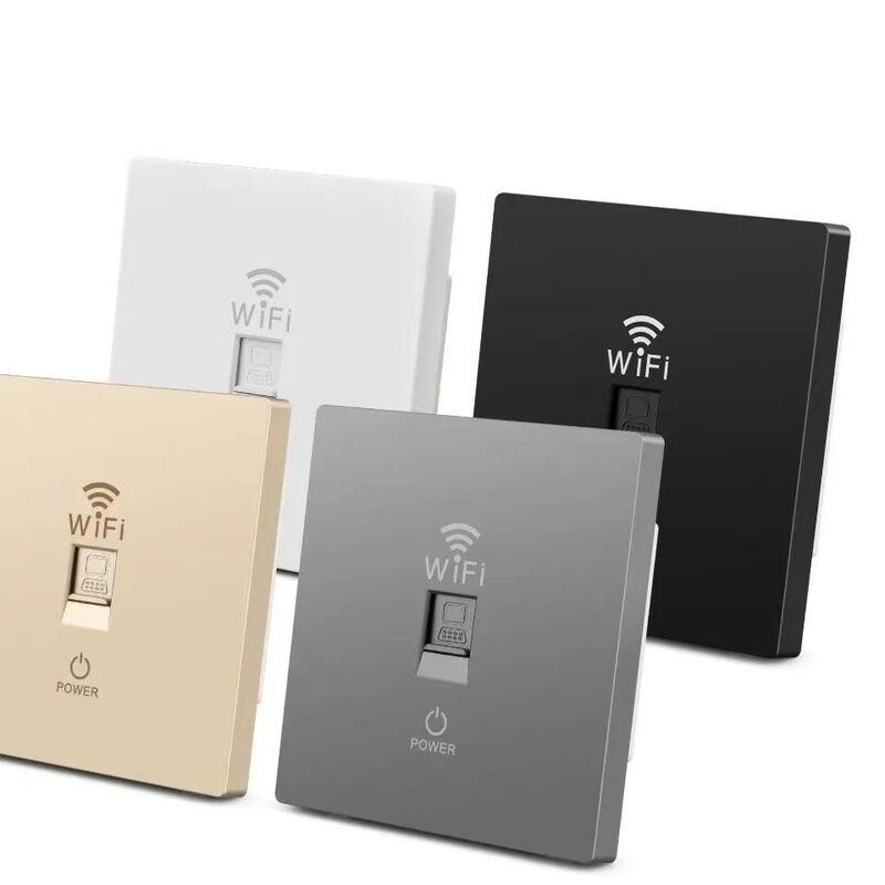Wall Router 86 Wall Type Home Hotel Panel 300m Through Wall Smart Single Computer AP Wireless wifi