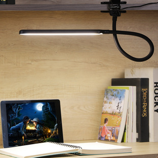 Led Clip Table Lamp Eye Protection Lamp Clip-On Lamp Student Reading and Writing Lamp Export Cross-Border USB Plug-In Customization