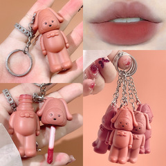 kobeleen星星女孩鑰匙扣唇釉 啞光絲絨學生黨偽素顏顯白平價口紅