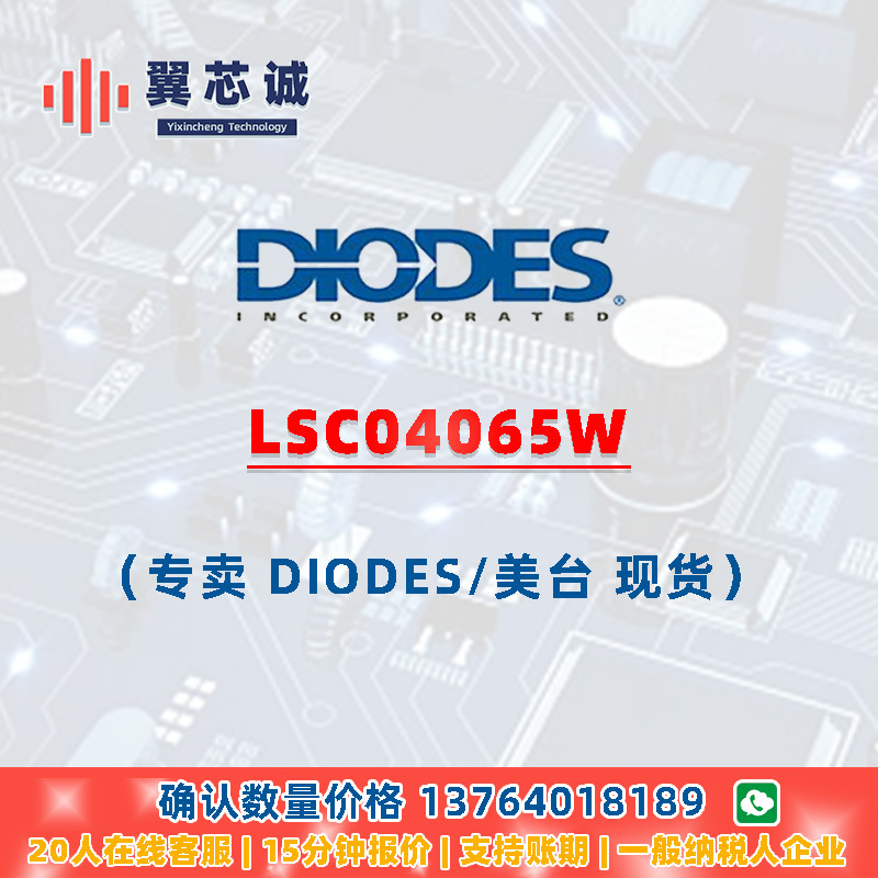 DIODES LSC04065W SiC二极管 TO220AC (LS) 二三极管 元器件配套
