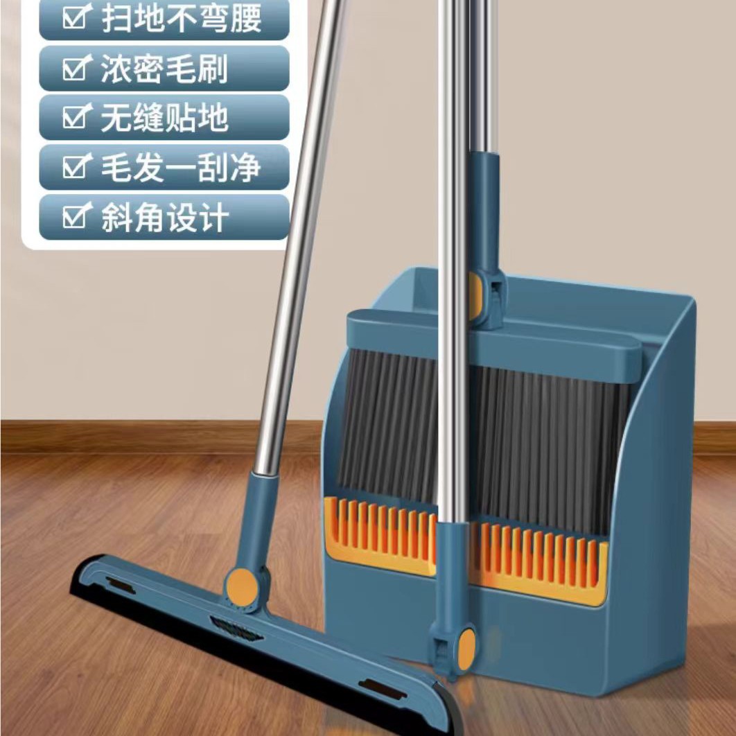 블루 접이식 3피스 스펀지 스크레이퍼 세트