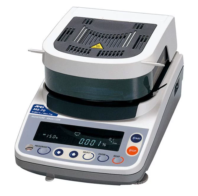 Анализатор влажности с подогревом и сушкой MS-70