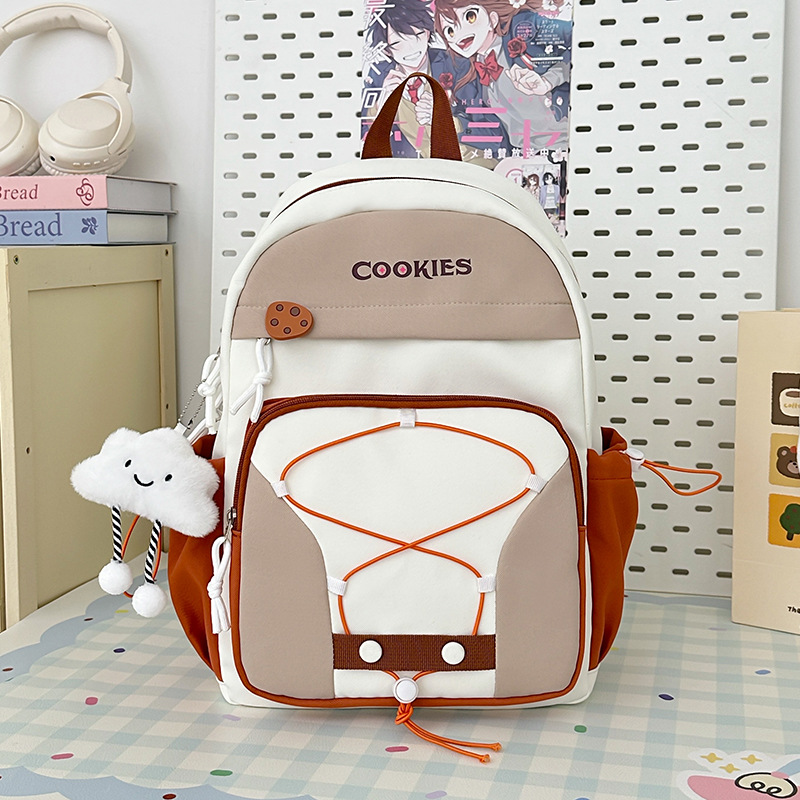 Mochila escolar japonesa nueva mochila de viaje de gran capacidad para estudiantes de secundaria