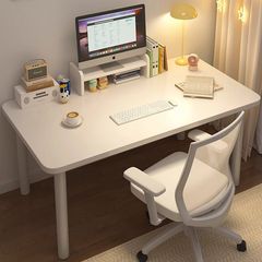 コンピュータデスク デスクトップデスク 学生ホームライティングデスク シンプルレンタルハウス メイクアップ ビッグホワイトテーブル