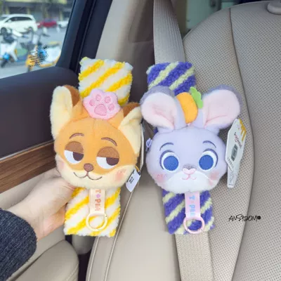 Sürətlər qutusu və əl tormozu başlıqları – Cover Car Interior Decoration - shoulder-pads-striped-officially-licensed-judy-nick-coin-purse-set-of-two