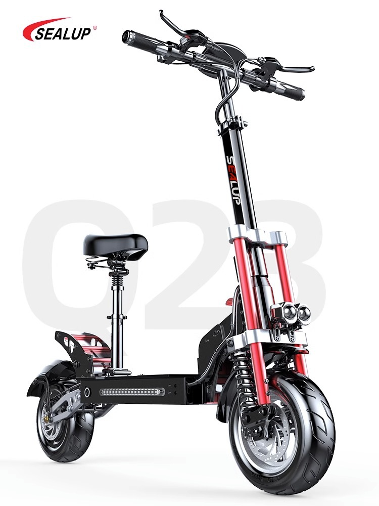 Scooter plegable todoterreno de fábrica scooter trasero todoterreno de alta velocidad vehículo eléctrico plegable de 12 pulgadas scooter eléctrico inteligente