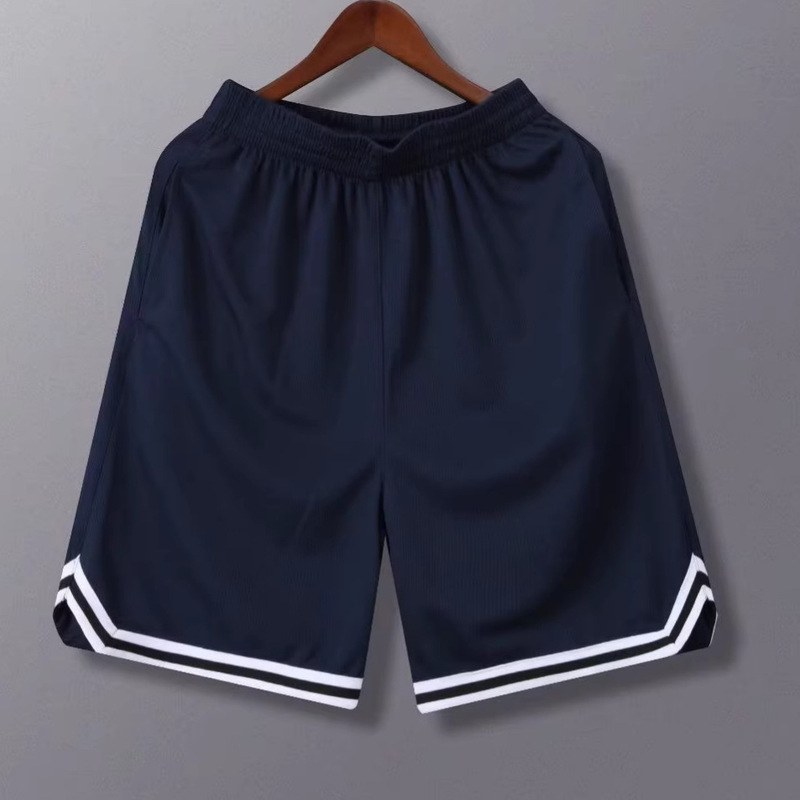 Basketball Shorts Running Training Shorts Sports Large Size Quick-Drying Loose Five-Point Pants Printed with Breathable Text