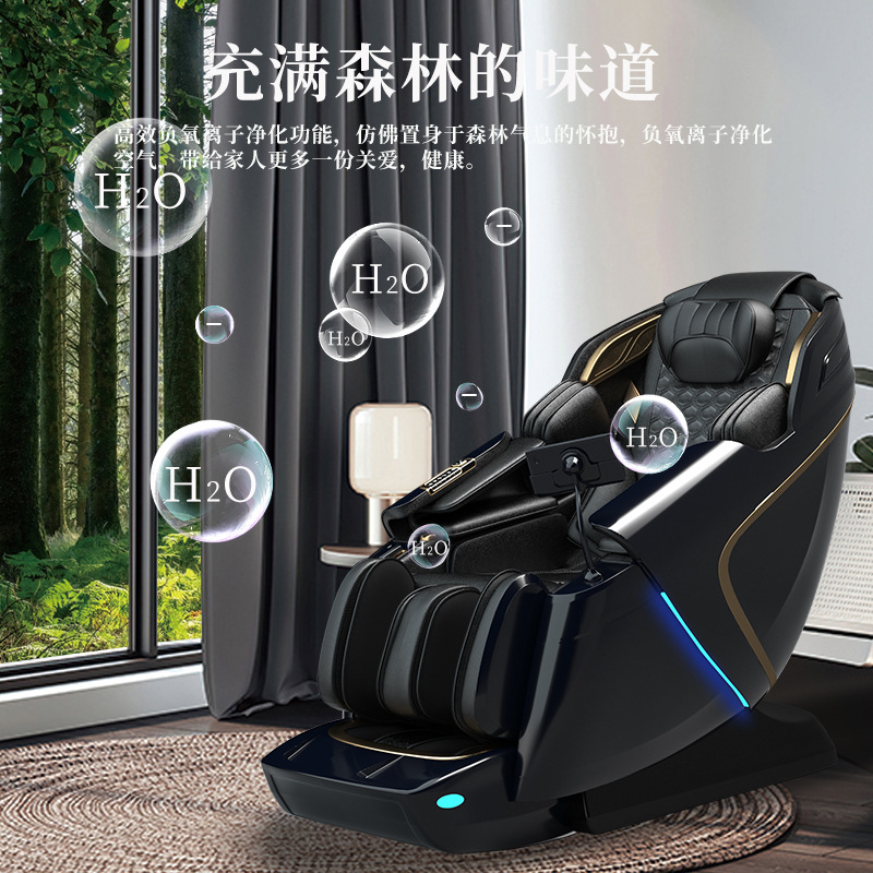Luxury Massage Sofa Zero Gravity SL Rail Space Capsule Home Full Body Automatic Intelligent 4D Manipulator Massage Chair