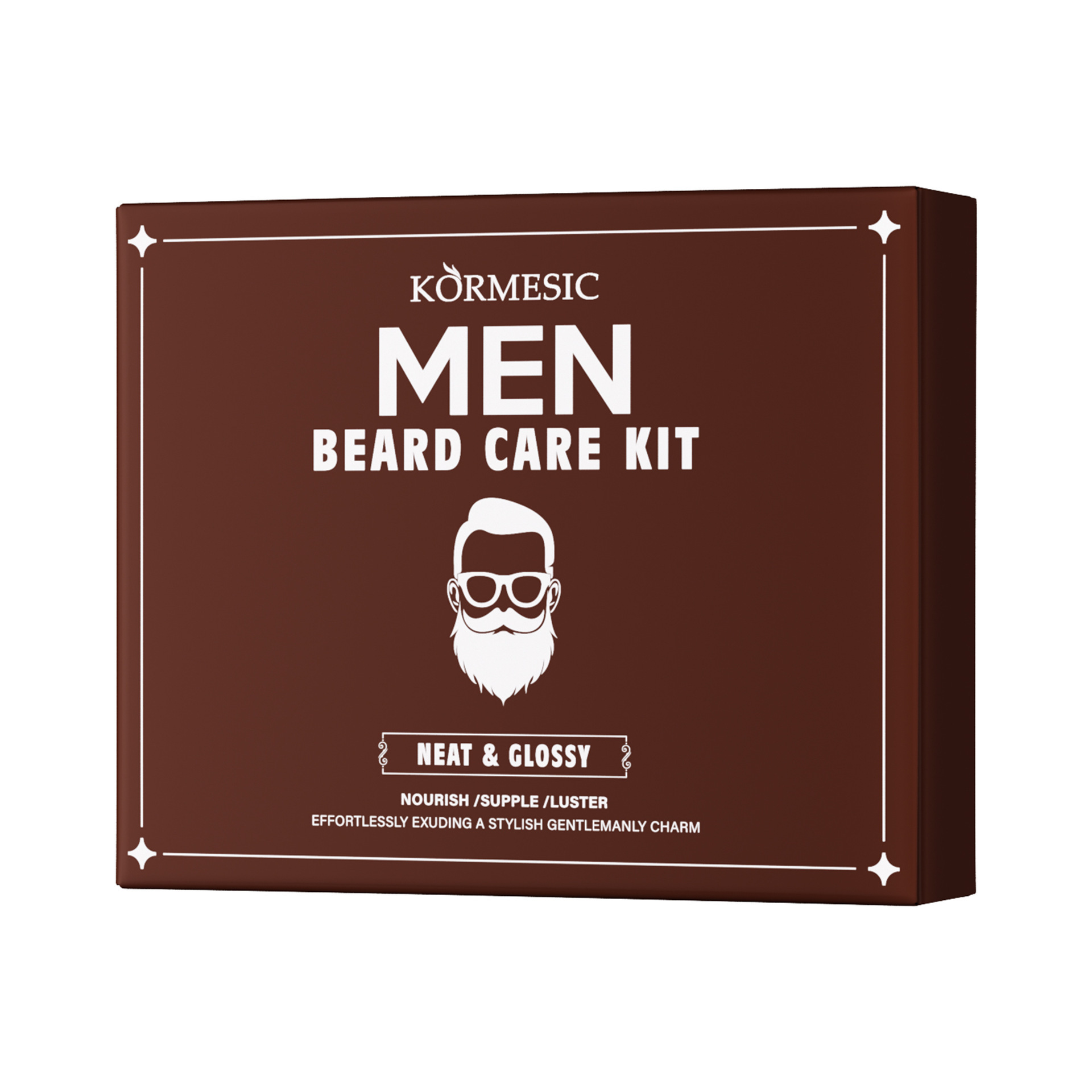 KORMESIC men 's beard care kit box facial humectante humectante fabricantes de comercio exterior transfronterizo al por mayor image 6