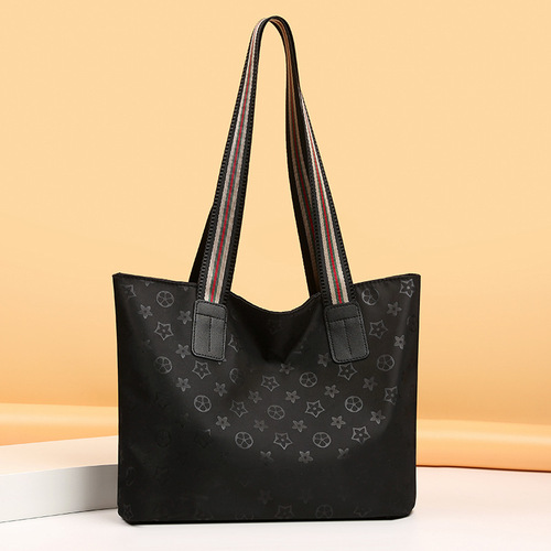 Fashionable women's bags Korean style simple tote bag large capacity shoulder bag handbag trendy mom bag one piece drop shipping