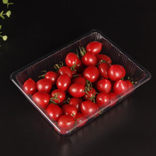 一次性加厚透明塑料水果盒烤鸭盒草莓盒果蔬盒果切包装盒托盘打包