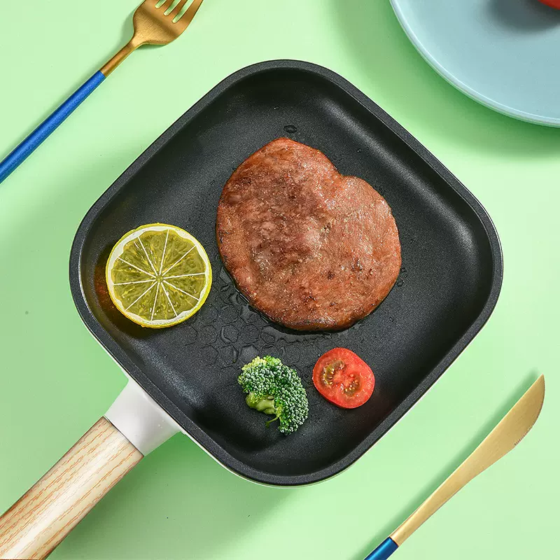 批发唐风家用插电式迷你多功能小煎锅学生专用迷你料理锅跨境