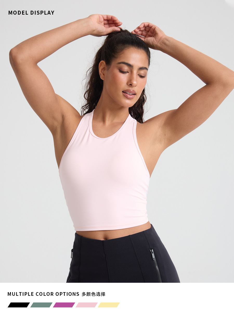 LimeDeer Sports Bra Open Back / Tank Top / Yoga - Image 2