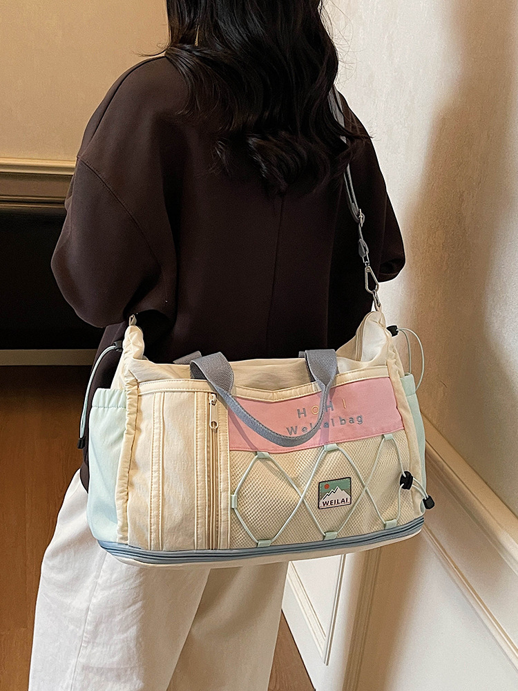 Moda nueva bolsa deportiva de fitness separación seca y húmeda bolsa de almacenamiento de equipaje multifuncional portátil bolsa de viaje de embarque