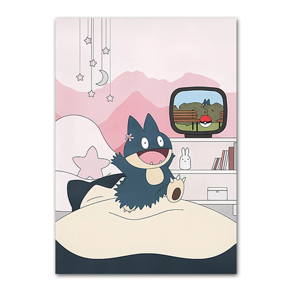 Cross -border Shopee Japanese anime decorative painting Pokémon…