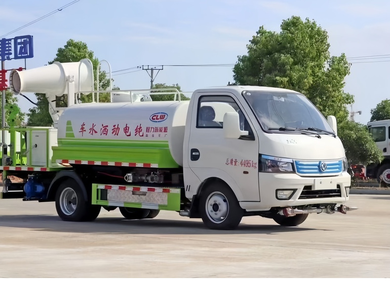 Large-Capacity Pure Electric Dust Suppression Vehicle, Multi-Functional Sprinkler Truck for Dust Control in Factories