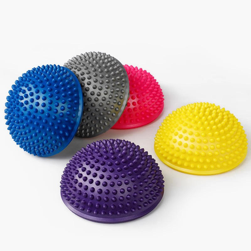 Yoga equilibrio Mat acupuntura masaje engrosada PVC yoga bola rehabilitación recuperación cojín hogar fitness yoga cojín de aire