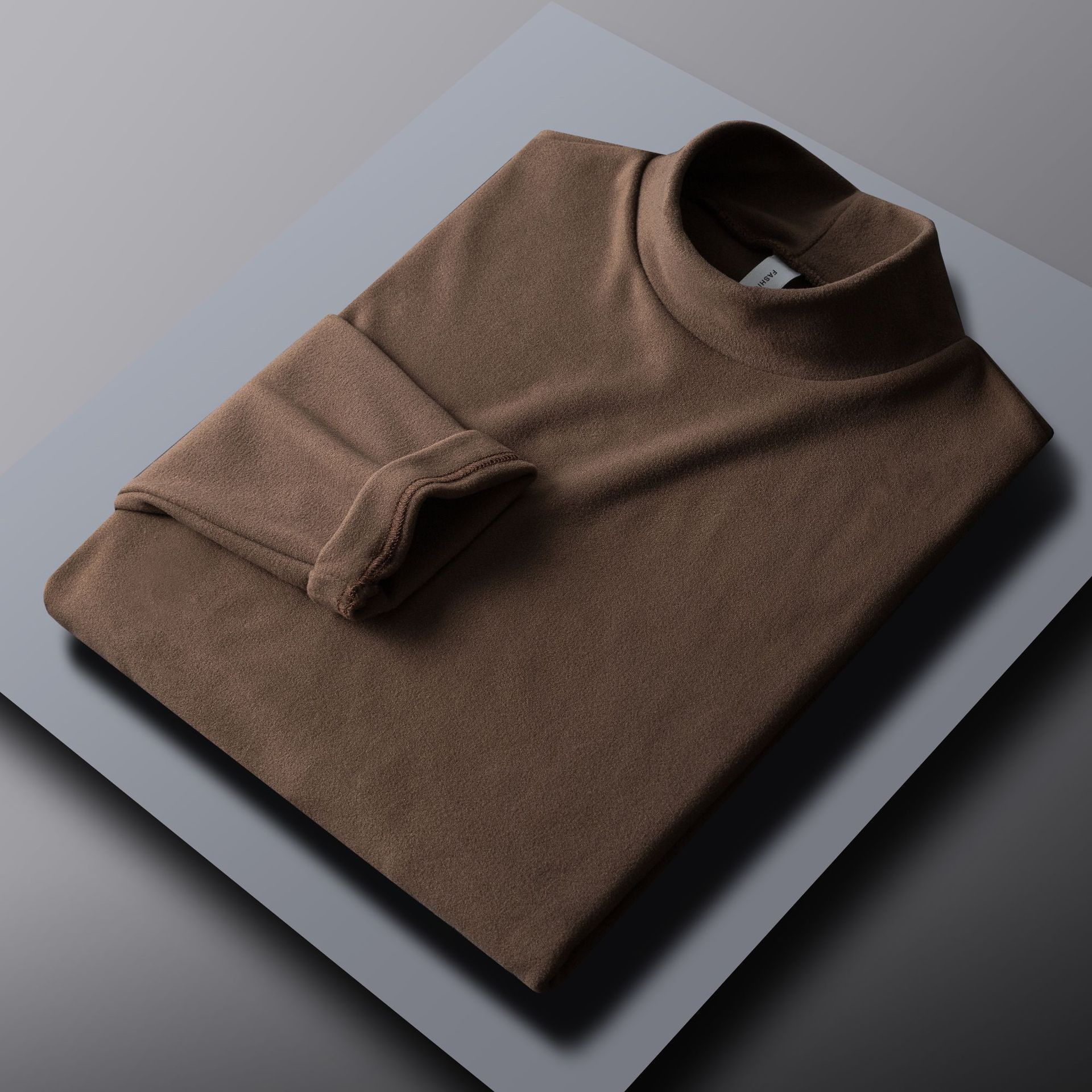 2305 브라운 터틀넥