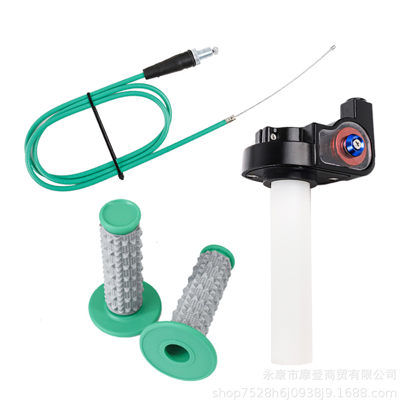 Off-Road Motorcycle Modification Accessories Universal Cqr Crf High-Speed Large Twist Oil Visible Throttle Handlebar Fuel Handlebar