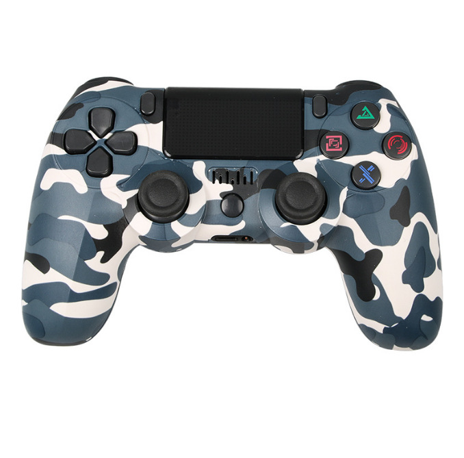 Control Inalámbrico de Juego P4 PC360 PS3 de ABS con Vibración, Luz RGB para PC y PS4