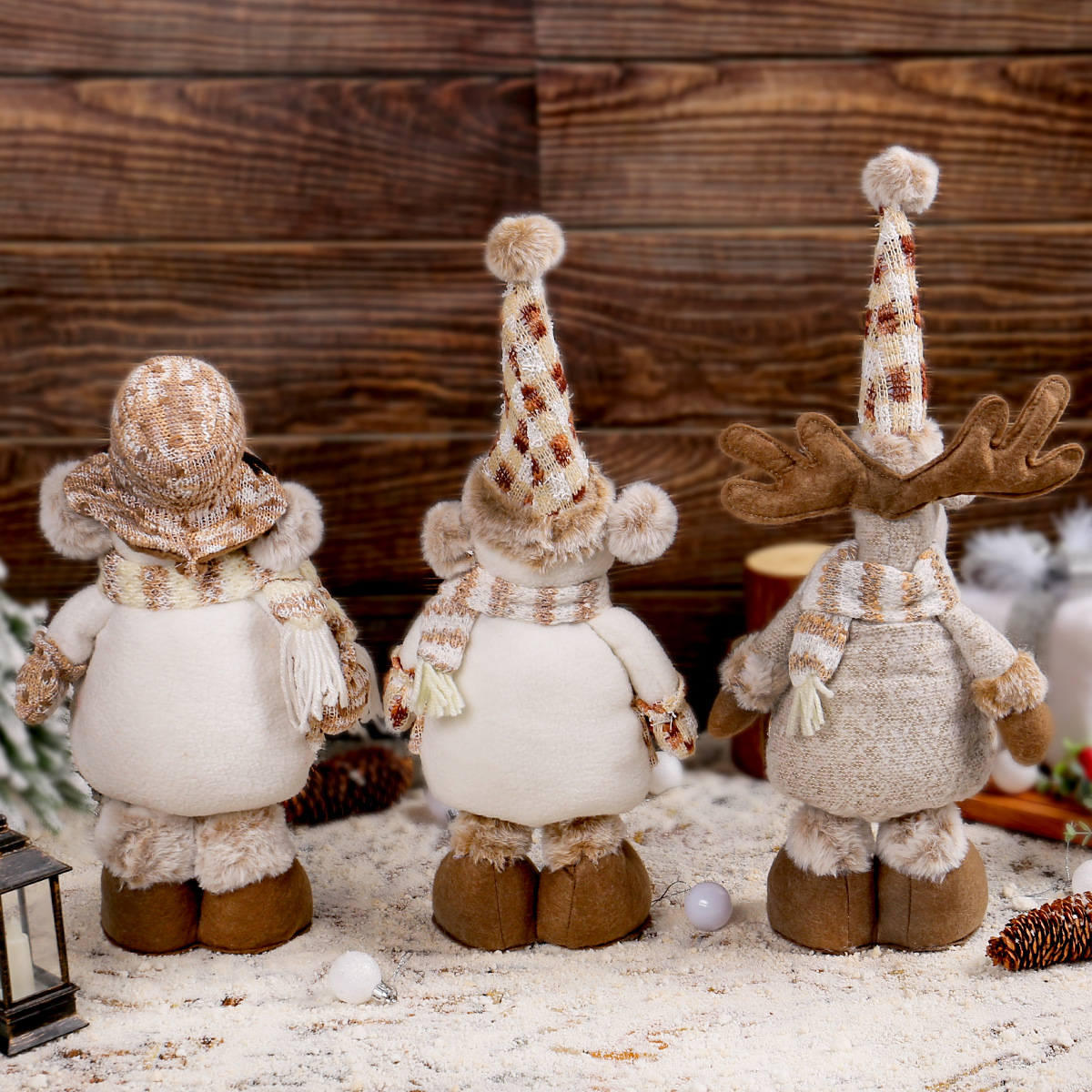 Adornos Navideños: Muñeco de Nieve y Reno image 4