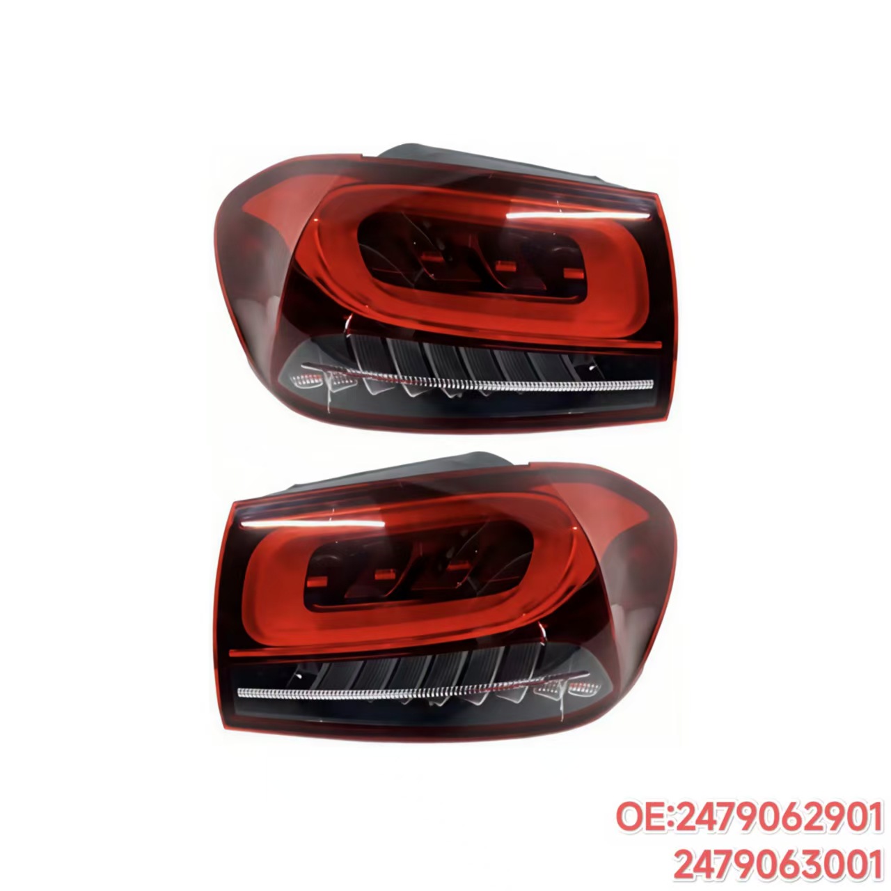 2479062901 2479063001 Is Suitable for 20-23 Models of Mercedes-Benz Gla W247 Exterior Tail Lights