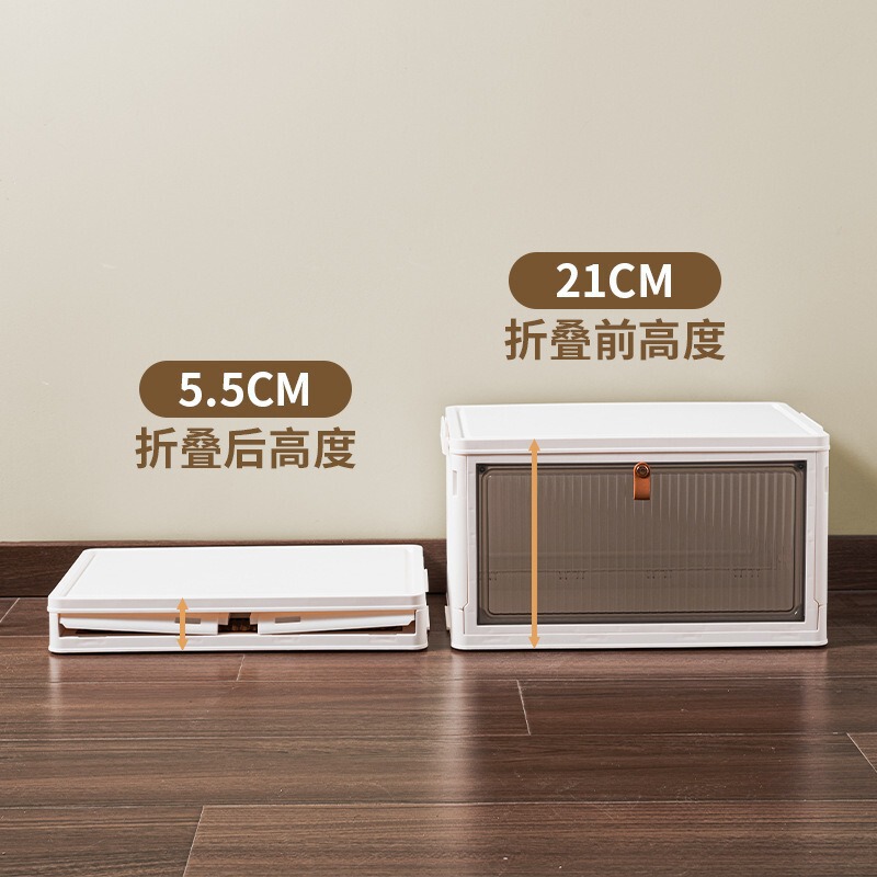 家用多层折叠收纳柜杂物柜零食柜玩具手办展示柜衣物收纳柜批发|undefined