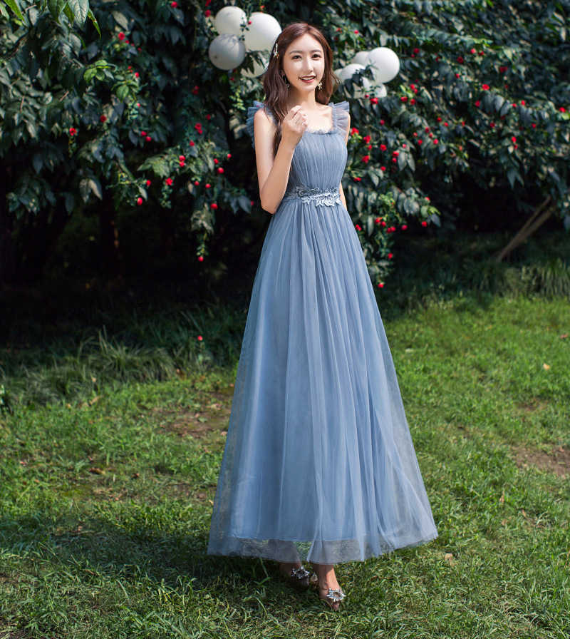 Оба плечи синий серый f