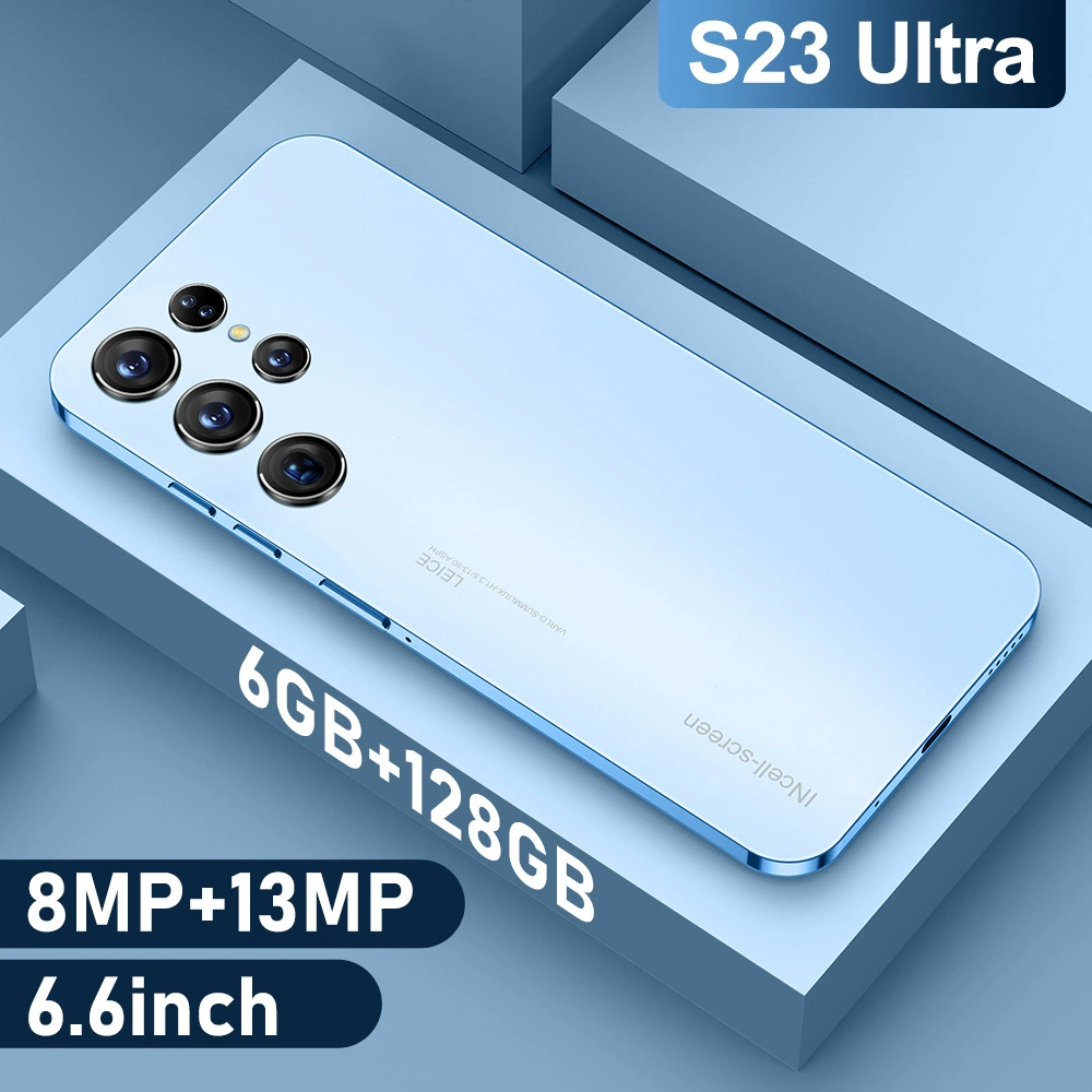 Смартфон S23 Ultra 4G, 6.6-дюймовый HD экран, 6+128ГБ