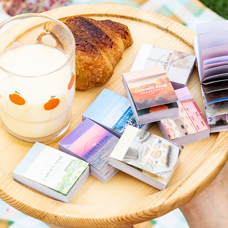 Hermoso día pegatina libro jardín estrella serie ins fresco diario DIY material decorativo pegatina Libro 8