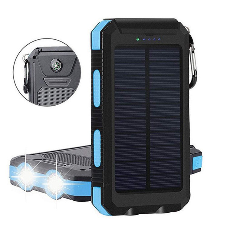 Cargador Solar Portátil 10000mAh de Plástico con Energía Solar para Exteriores image 12