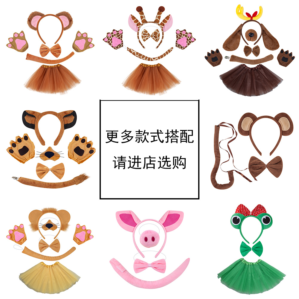 Nuevo tocado de animales de Halloween suministro transfronterizo Venta caliente diadema de ratón lindo Mickey Mouse diadema oreja