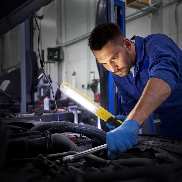 In-Stock Led Work Light, Auto Repair Lamp, Magnetic High-Brightness Strong Light, Portable Work Light for Car Repair and Machine Tools
