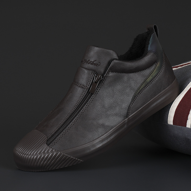 Zapatos flashbacks nuevos zapatos de hombre zapatos de moda de otoño zapatos casuales de doble cremallera zapatos de skate para hombres 21823M