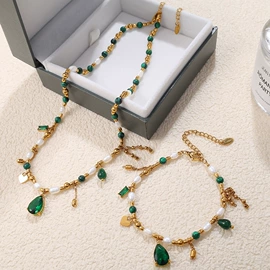 耳环;项链;首饰套装