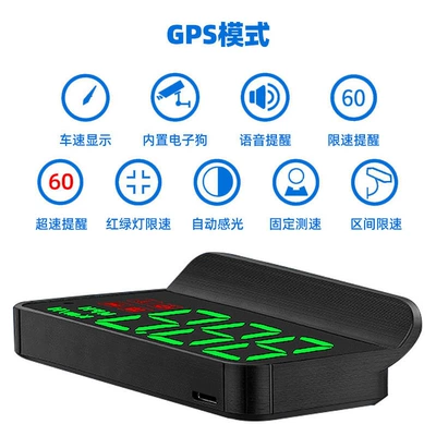 Other Automotive Communications Universal Car Obd Invisible - gpselectronic-dog-version-hud-green-light-head-up-display-usb-cable-power-v8-obd