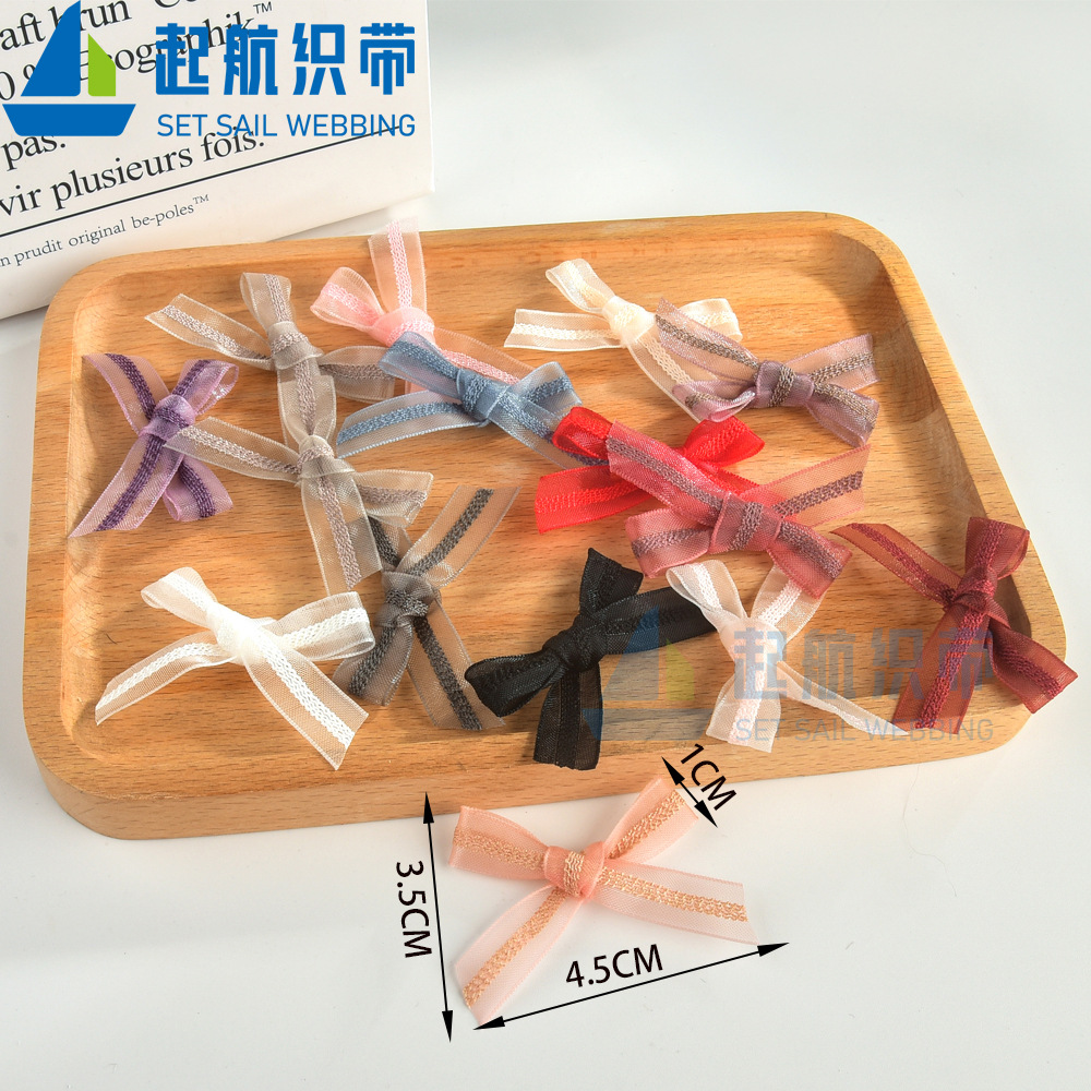 fashionable cute accessories with bow handmade