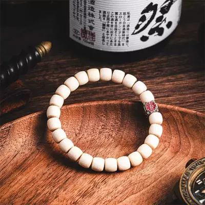 Beads Beaded Resin Red Taoist – Zərgərlik ara hissələri
