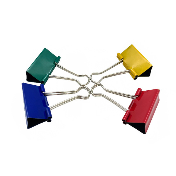 Cross-border special deep color file binding clip 41mm color…